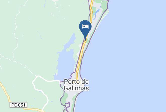 Porto De Galinhas Resort & Spa Map