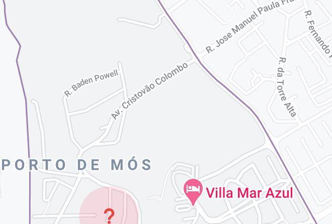 Porto De Mos Golf & Beach Map