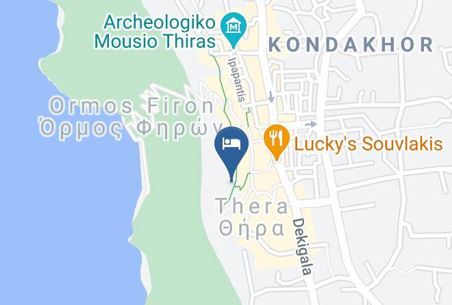 Thira - Porto Fira Suites Maps
