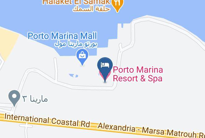 El Alamein - Porto Marina Resort & Spa Maps