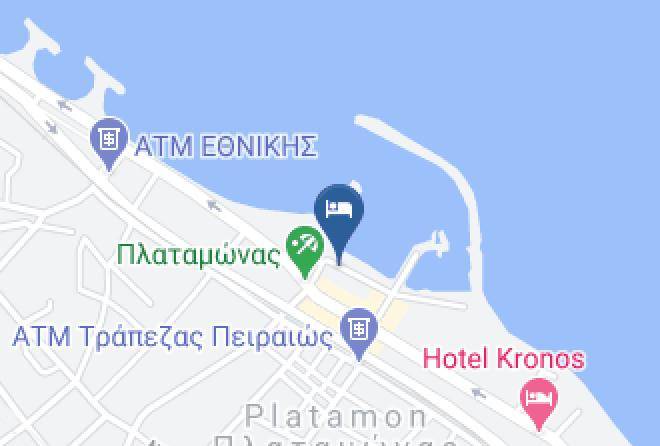 Pieria - Porto Marine Hotel Maps