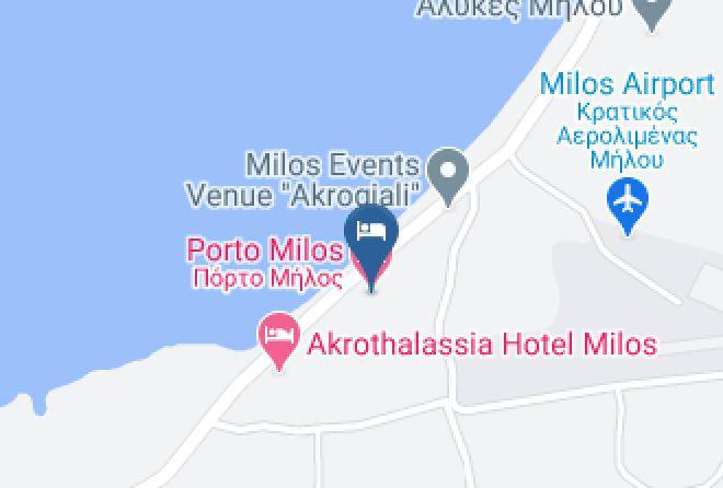 Milos - Porto Milos Maps