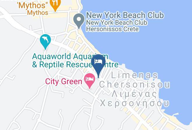 Iraklion - Porto Plazza Hotel Maps