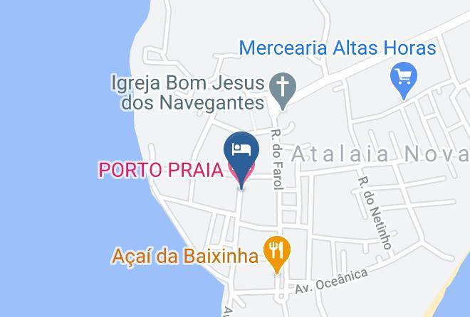 Barra Dosueiros - Porto Praia Hotel Maps