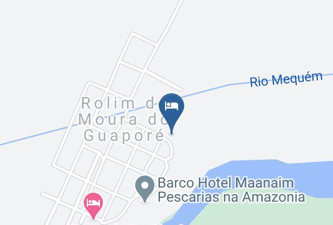 Alta Floresta D Oeste - Porto Rolim Pesca Hotel Maps