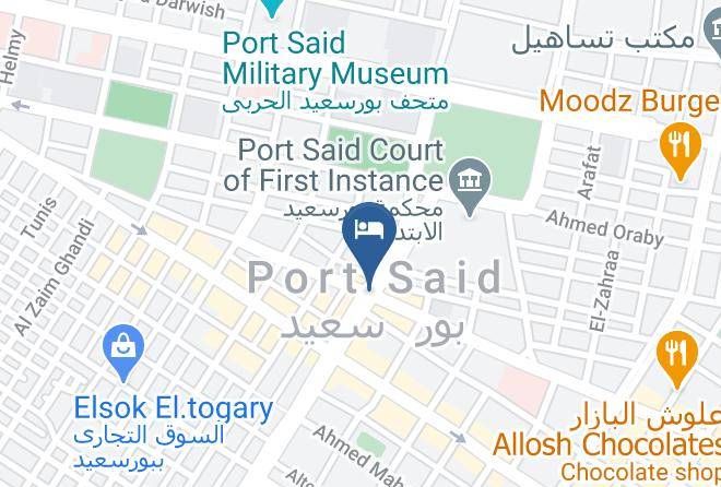 Port Said - Porto Said Hotel Maps