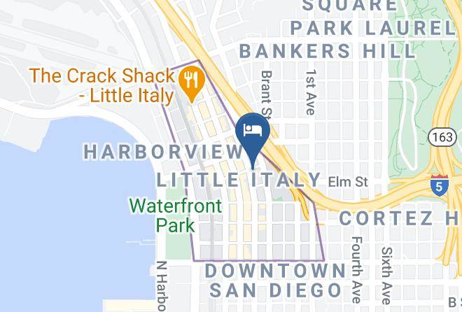 Porto Vista Hotel Map