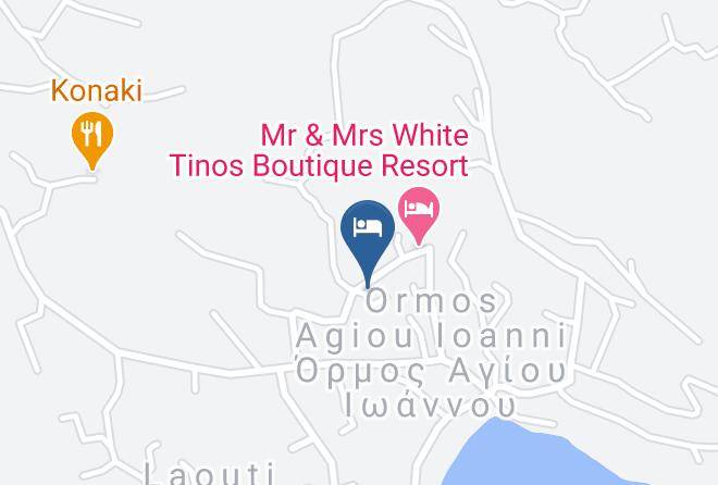 Tinos - Porto Vlastos Maps