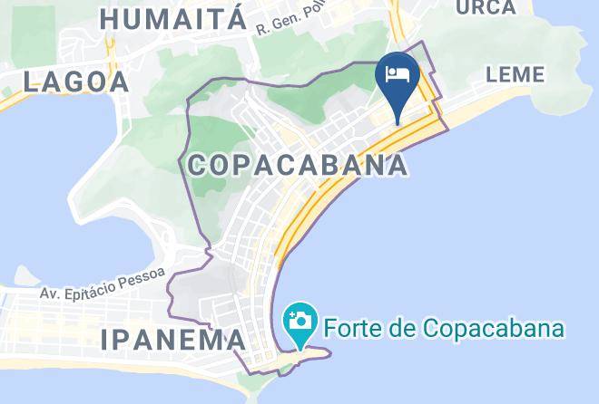 Rio De Janeiro Acabana - Hotel Portobay Rio De Janeiro Maps