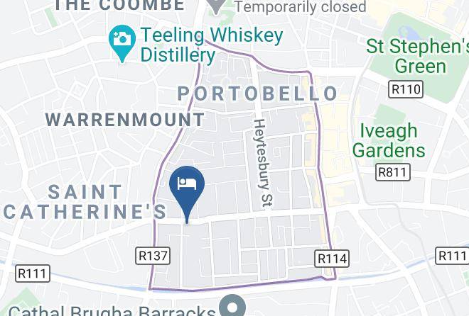 Dublin City - Portobello B&b Maps