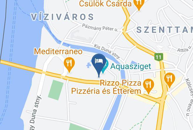 Esztergom - Portobello Wellness & Yacht Hotel Maps