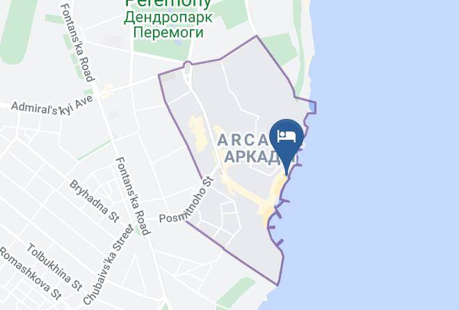 Portofino Beach Resort Map