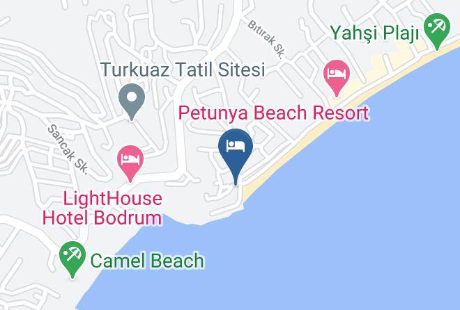 Bodrum - Portofino Hotel Maps