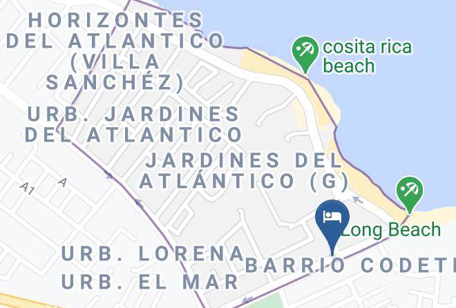 Puerto Plata - Portofino Hotel Restaurant Maps