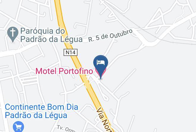 Matosinhos - Motel Portofino Maps