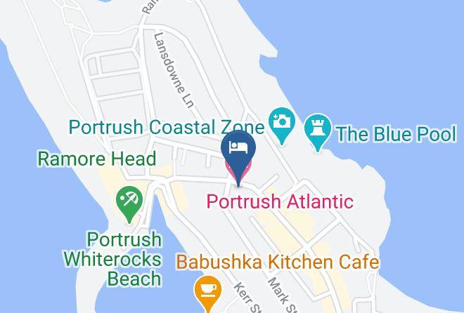Causeway Coast Glens - Portrush Atlantic Hotel Maps