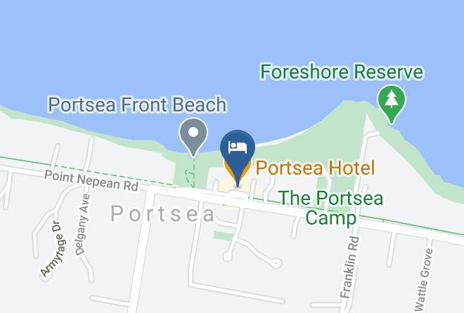 Mornington Peninsula - Portsea Hotel Maps