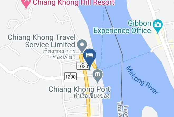 Amphoe Chiang Khong - Portside Hotel Maps