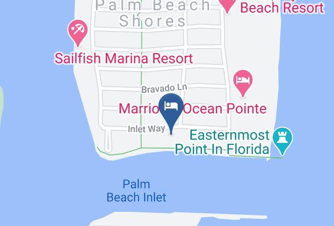 Palm Beach - Portside On The Inlet Maps