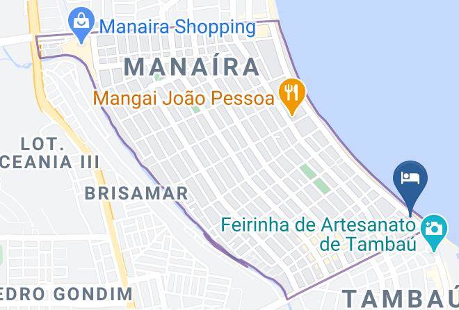 Joao Pessoa - Portugal Flat Hotel Maps