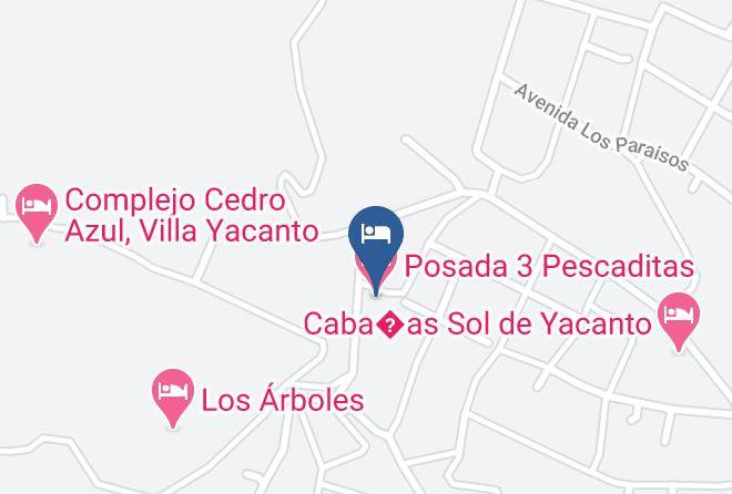 Calamuchita Department - Posada 3 Pescaditas Maps