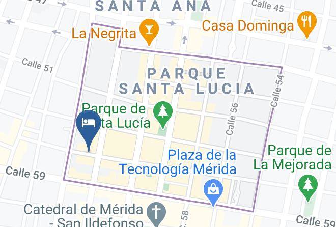 Merida - Posada 57 Hotel Hospedaje Maps