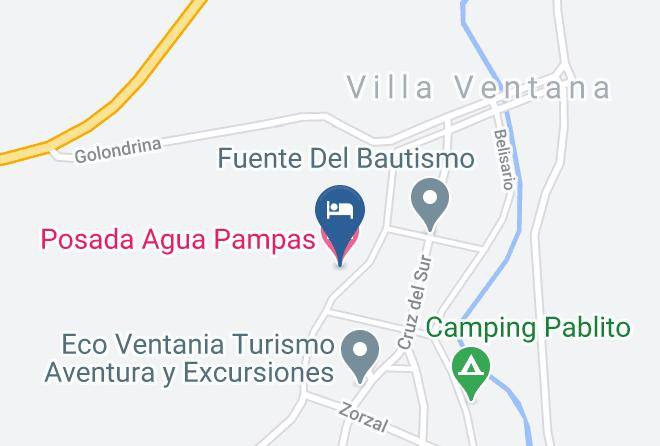 Tornquist - Posada Agua Pampas Maps