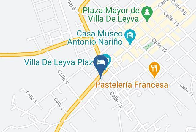 Villa De Leyva - Posada Alicante Maps