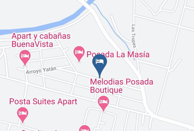 Calamuchita Department - Posada Alodemar Maps