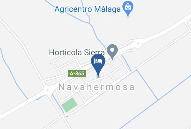 Malaga - Posada Ana Ponce Maps