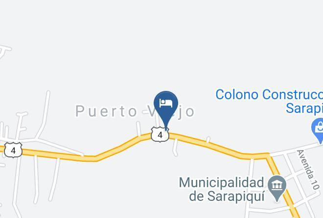 Sarapiqui - Posada Andrea Cristina Maps