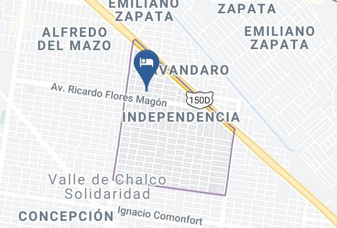 Valle De Chalco Solidaridad - Posada Angel Maps