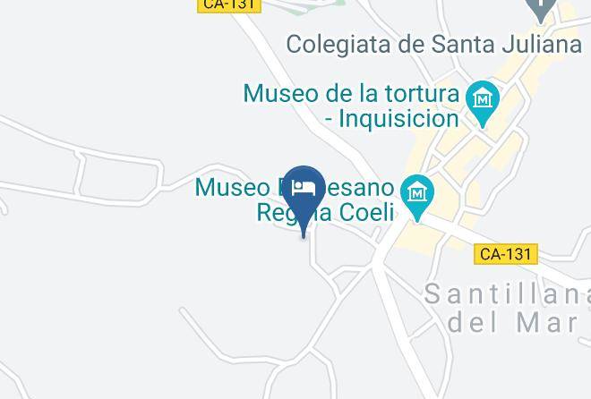 Santillana - Posada Araceli Maps