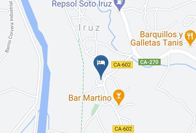 Santiurde De Toranzo - Posada Asador Ribera Del Pas Maps