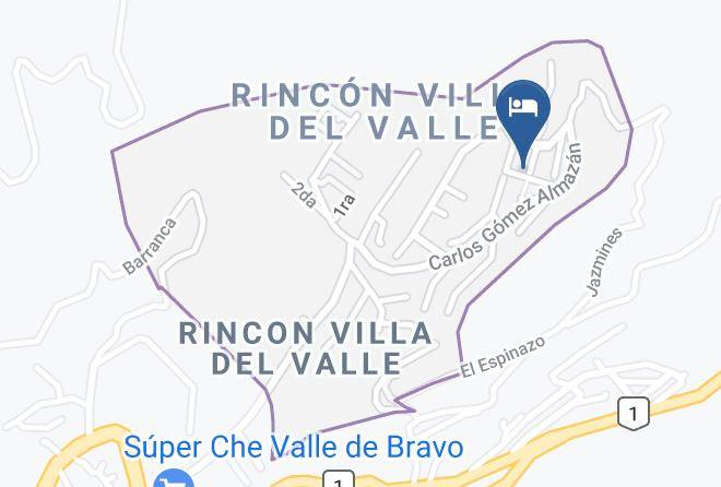 Valle De Bravo - Posada Ave Del Paraiso Maps