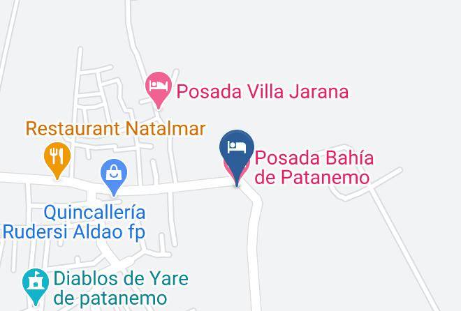 Puerto Cabello - Posada Bahia De Patanemo Maps