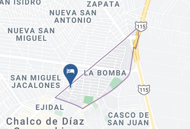 Chalco - Posada Baz Maps