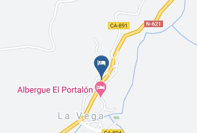 La Vega - Posada Bistruey Maps