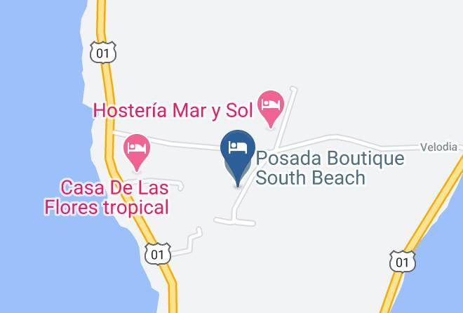 San Andres - Posada Boutique South Beach Maps