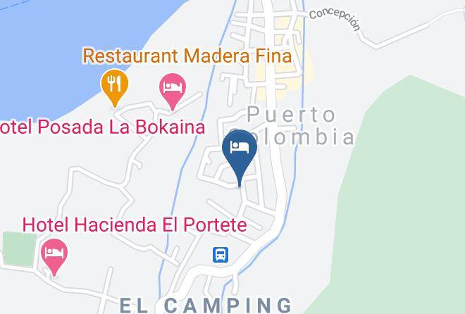 Girardot - Posada Cachama Negra Choroni Maps