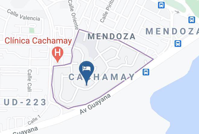 Caroni - Posada Cachamay Maps