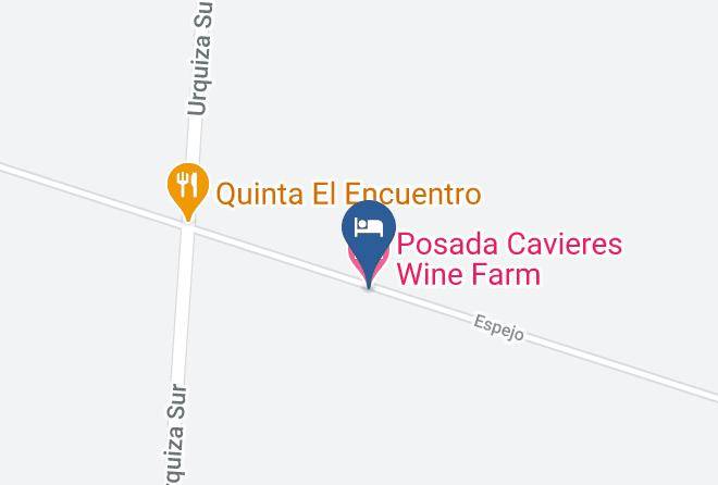 Maipu - Posada Cavieres Wine Farm Maps