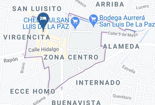 San Luis De La Paz - Posada Cesar Maps