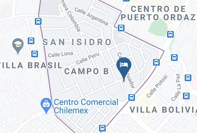 Caroni - Posada Churum Meru Maps