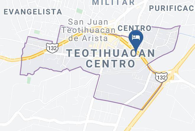 Teotihuacan - Posada Colibri Hotel Spa Temazcal Maps