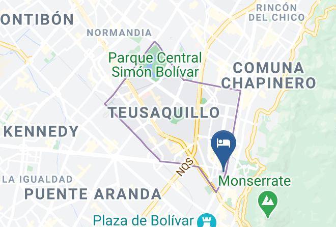 Bogota - Posada Colombiana Maps