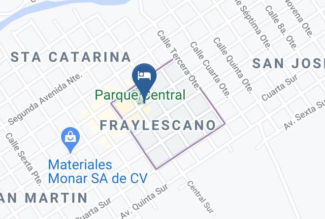 Villaflores - Posada Colon Maps