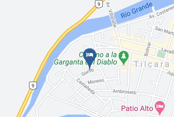 Tilcara - Posada Con Los Angeles Maps