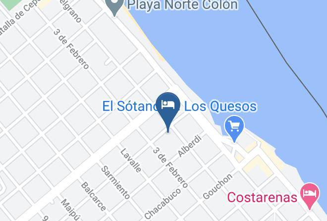 Colon - Posada Costa Del Sol Maps