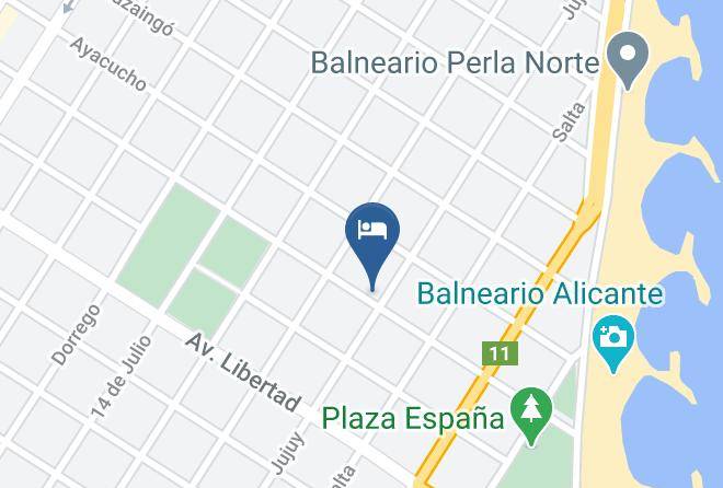General Pueyrredon Partido - Posada Cuatro Soles Maps